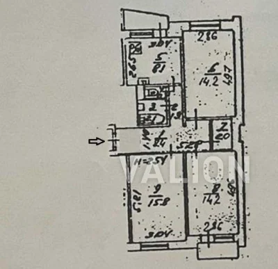 Продам 3к квартиру, ремонт, Виноградар, ЖК Паркове містечко,