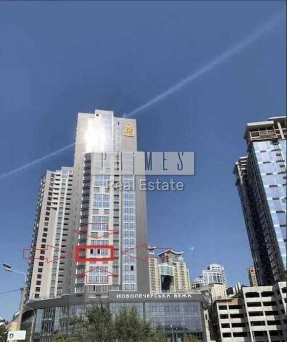 Sale of 1-room apartment in the residential complex Novopecherskaya Tower, Boychuka 41, Price