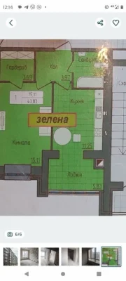 Продаж 1но кімнатної квартири ЖК Гранд Сіті Домбровський ЗДА