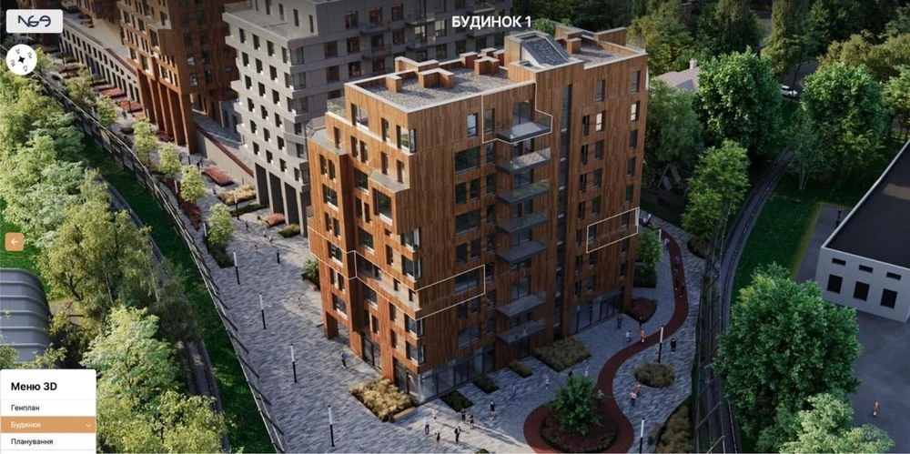 Продаж 2-х кімнатної квартири по вул. Пластова ЖК ORLAN