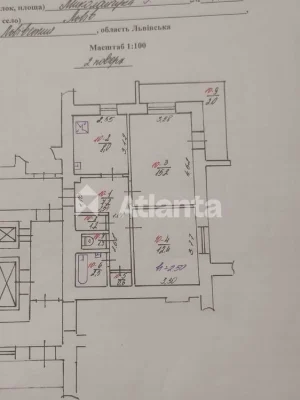 Продаж 2-кімнатної квартири, по вул. Миколайчука, 14
