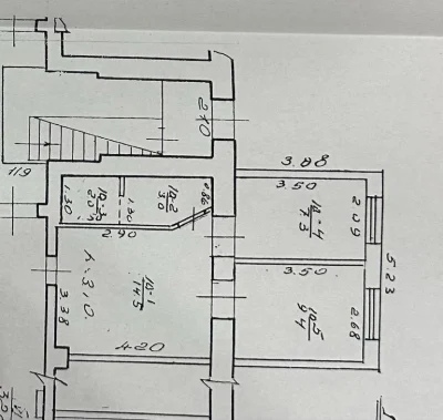 Продаж 36кв м, Рясне, євроремонт