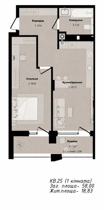 Продаж квартири 58м2 у ЖК Aura. вул. Бузкова. Без комісії. Д