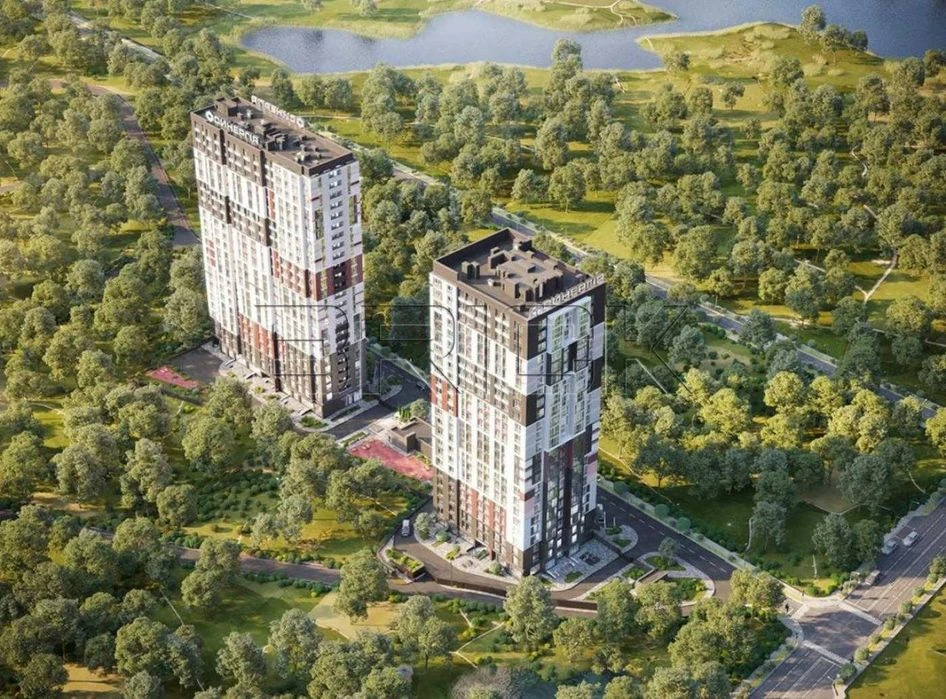 1-room apartment for sale, Synergy residential complex Kyiv, 37.67 m2, Teplovo st.
