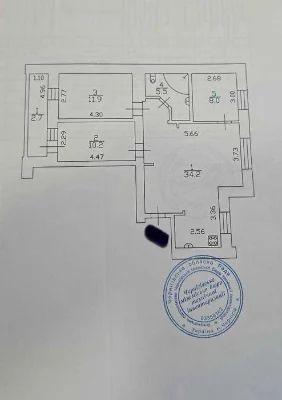 Продам 3-х комн. с Ремонтом, Мебелью и Техникой, Є-Відновлен