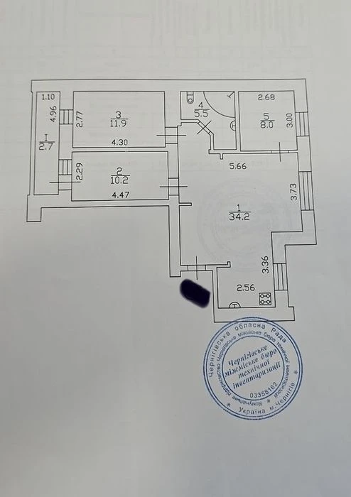 Продам 3 ком в спальном р-не Сертификат Ваучер єВідновлення