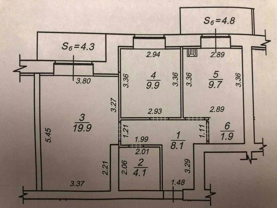 Продаж 2-кімнатної квартири в ЦЕНТРІ міста  вул.Луганська