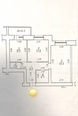 Продаж 2 кімн. квартири з АВТОНОМНИМ опаленням!