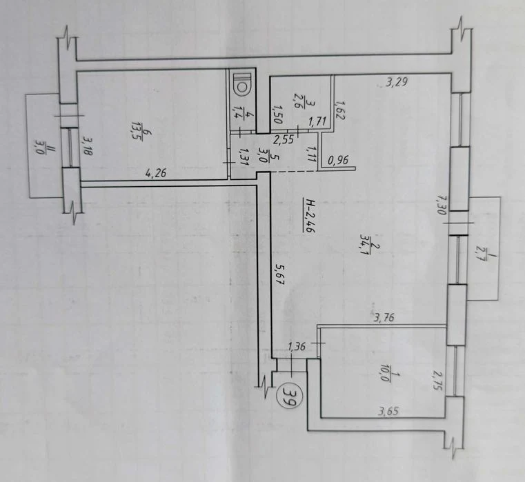 Продам 3 кімнатну квартиру на 3 поверсі