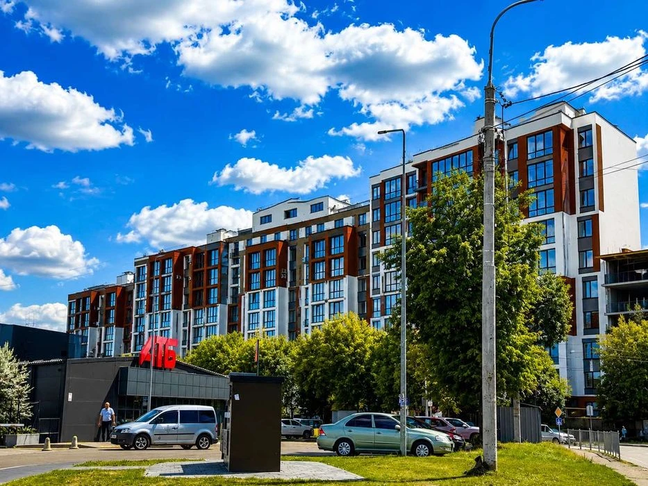 Продаж однокімнатна квартира в новобудові 43м² зданий будино