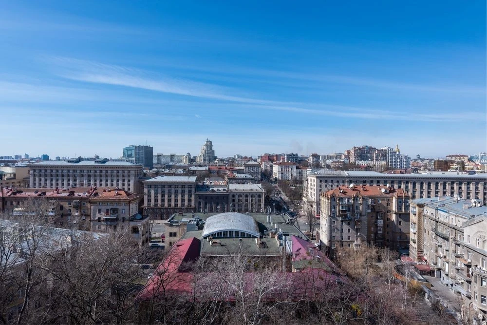 Zankovetskoy 8 Apartment with a view of Khreshchatyk