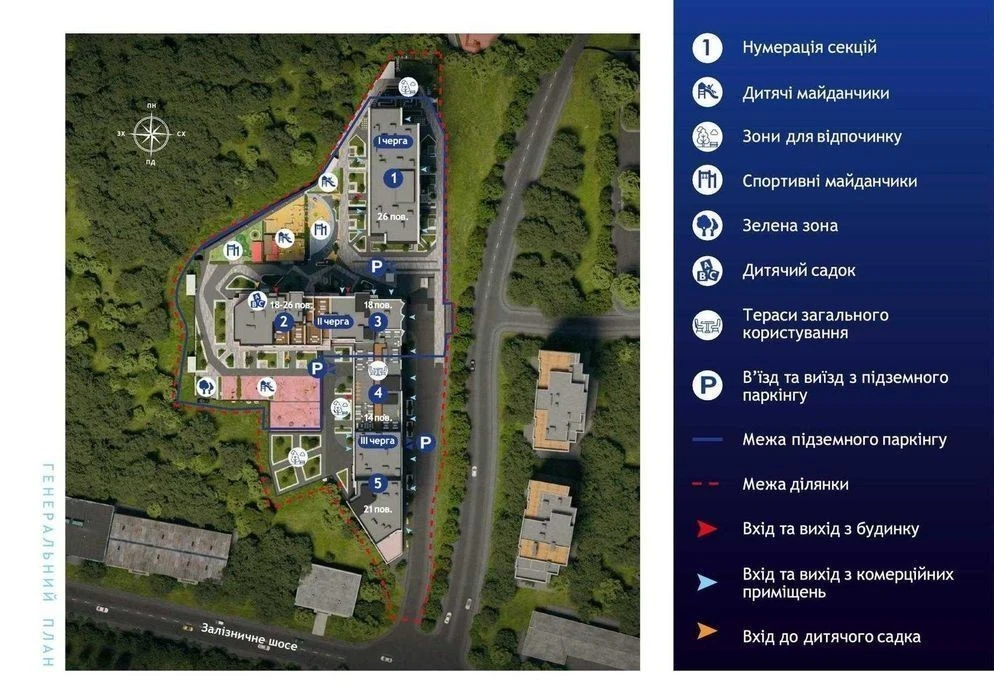 From the Developer 1k apartment 43.68m residential complex Nordica Residence Nord
