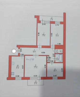 Продаж 4 х кім квартири