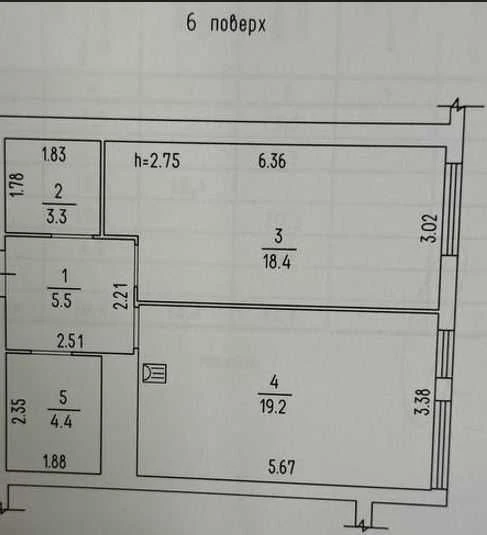 Продаж 1к квартири 50,8 м² + 2 КОМОРИ ПОРУЧ ! ЖК Сіти Парк,