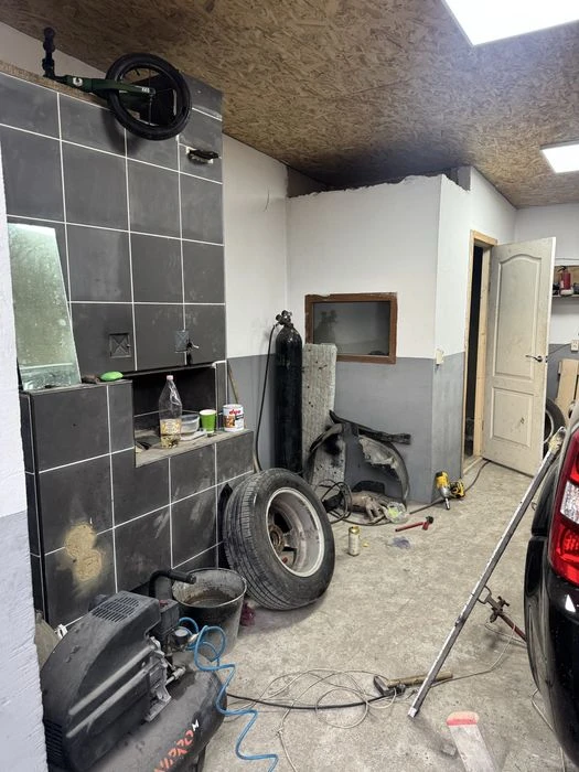 Гараж 6 на 6 метрів Високий під Бус Підвал на весь гараж Яма
