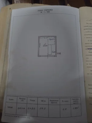 Продам гараж 21м² зупинка Танк, гаражний масив "Золотий Коло