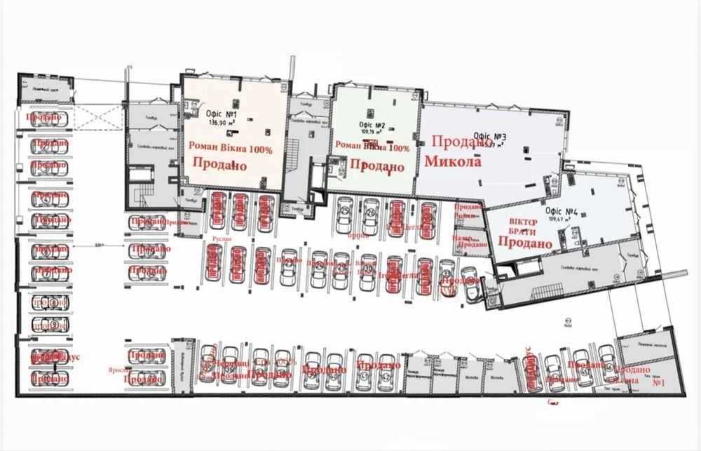 Продаж паркомісця 17,4 м  ЖК Family House, Орлика -Топольна,
