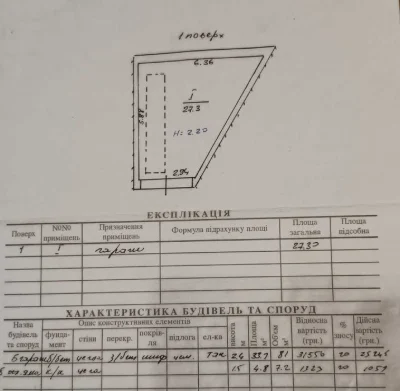 Продаж цегляного гаражу по вул. Личаківська