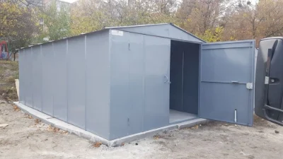 Гараж металевий 5,7*3,8