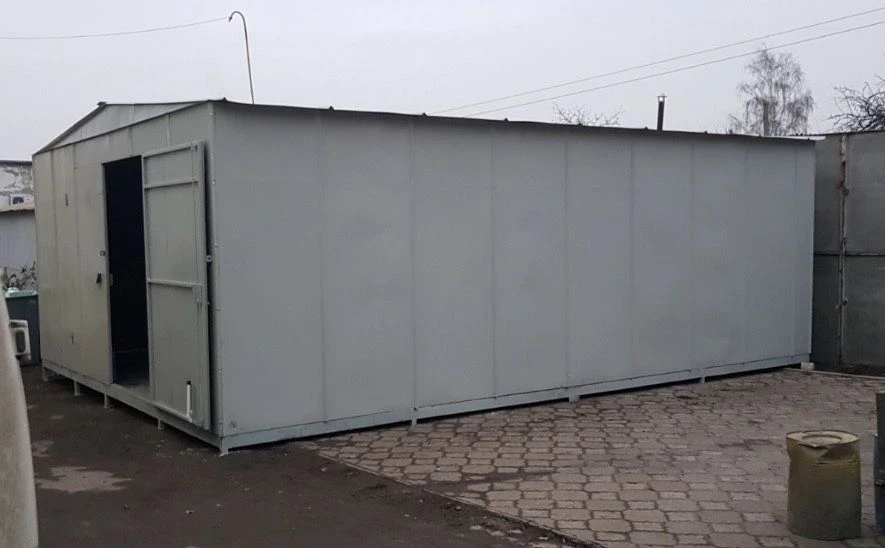 Гараж металевий 5,7*3,8