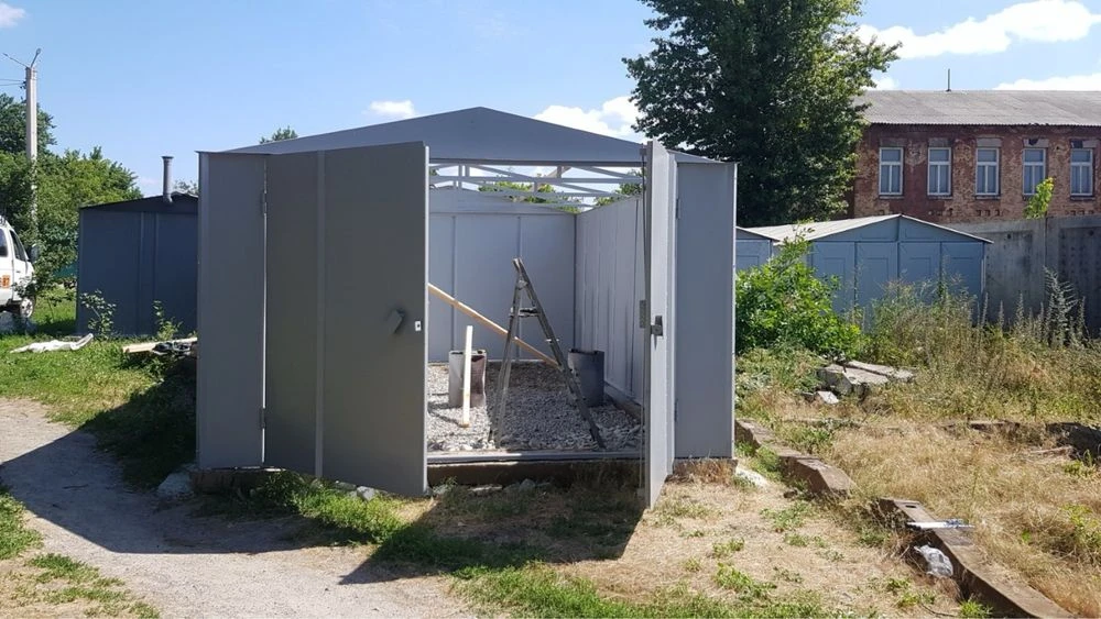 Гараж металевий 5,7*3,8