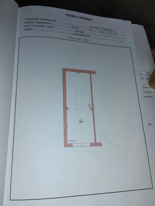 Продам гараж Косиора, р-н Северного рынка, кирпич, 59 м.кв.