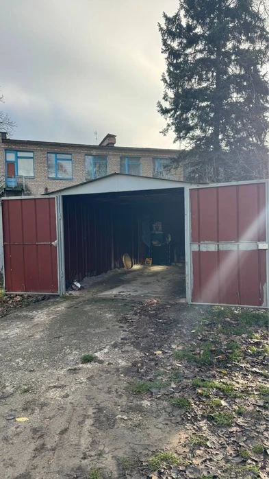 I will sell a garage in the yard