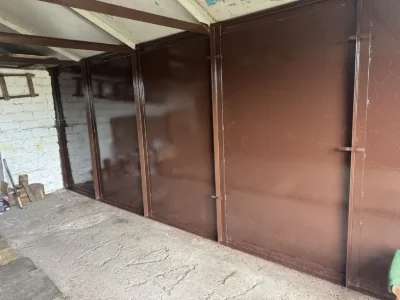 Гараж металевий 6х4 Інститут ззяʼзку