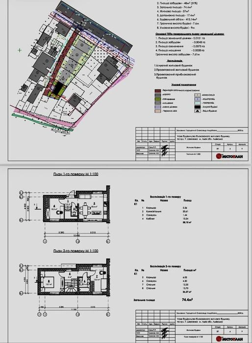 Продаж котеджу 75 м² у Львові | Власне подвір’я та накриття