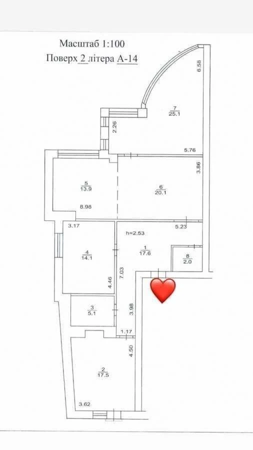 3-room apartment for sale 118 m², Raisy Okipnoi St., 18