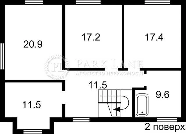 Продажа дома в Киеве. Камин. 4 комнаты. Газ. Электро. Без ко