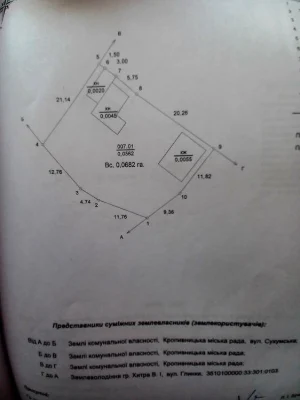 Продам окремий будинок з участком.    Типография