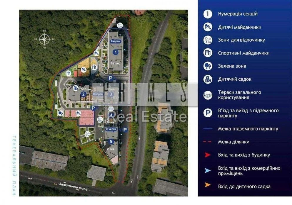For sale 1-apartment 46m2 Pechersk Residential complex Nordica Residence Zalizny