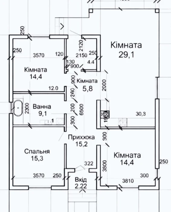 Розтермінування!!  Продаж "американки"  в місті, 5 хв до цен