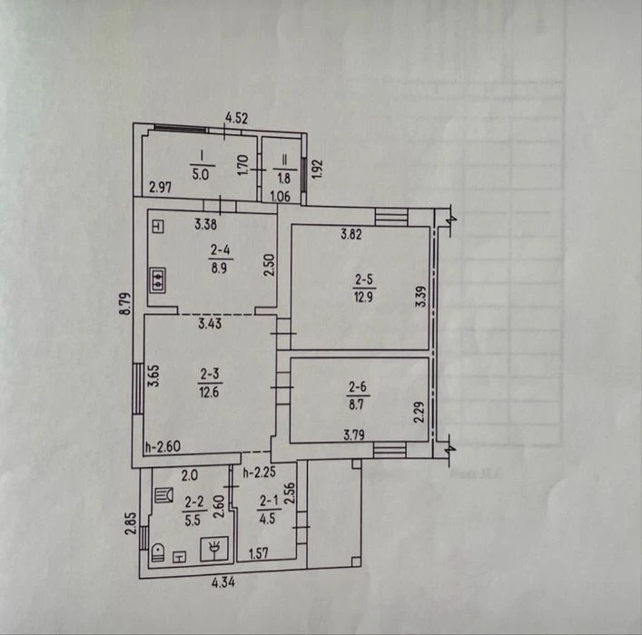 Продам 60м2 приватного сектора в тихому районі міста