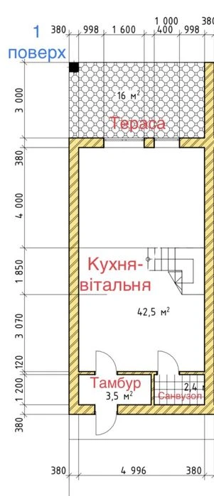 Таунхаус з гаражем
