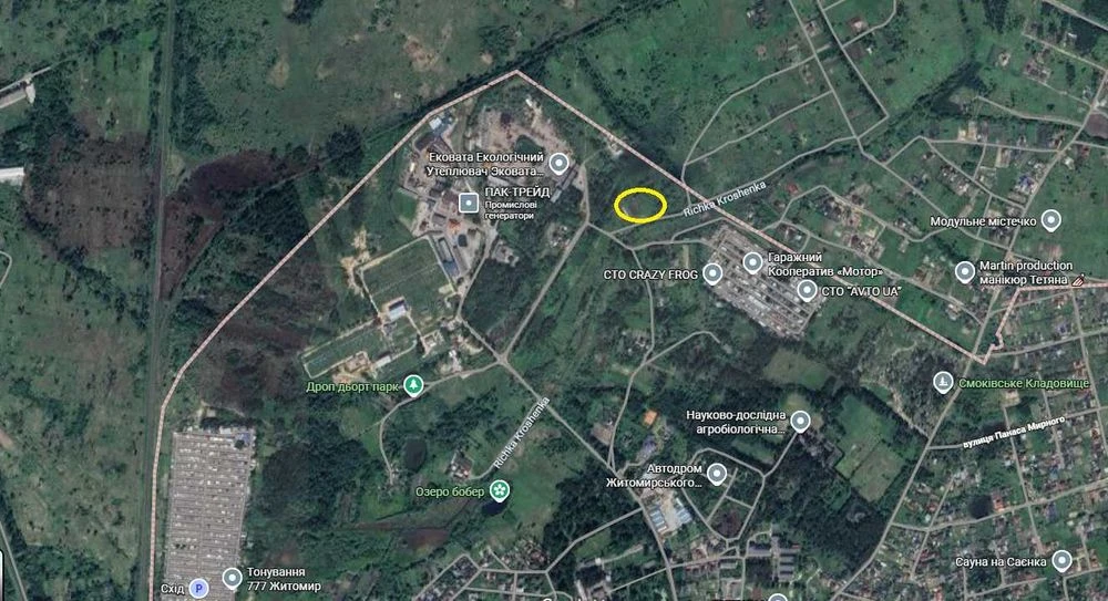 Ділянка, Житомир, під будівництво 25 соток, Власник