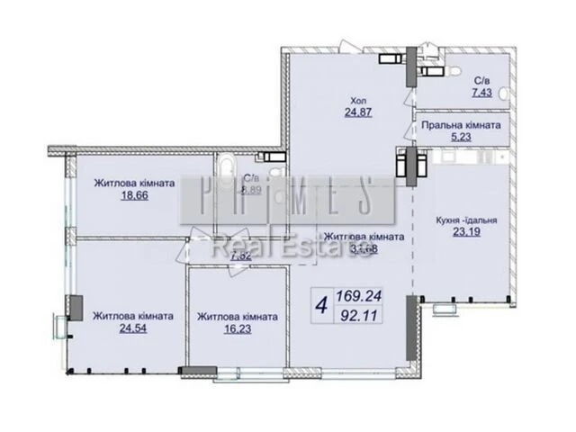 Sale of 5k apartment 165 sq. m on Andriy Verkhoglyada st. 22 •