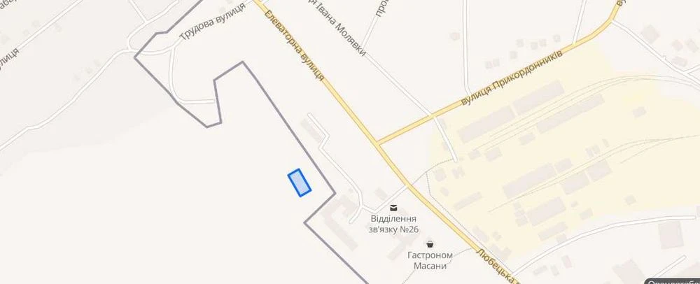 Продаж ділянок по 12 сот, р-н Масани, вул Елеваторна A11