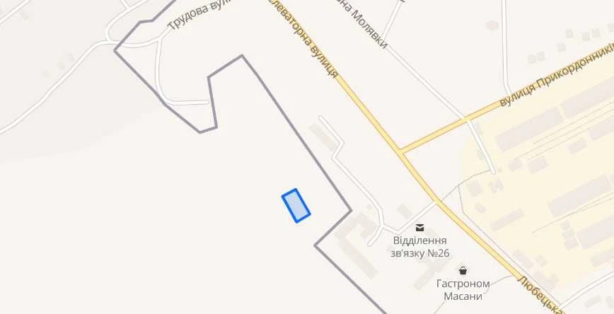 Продаж ділянок по 12 сот, р-н Масани, вул Елеваторна A11