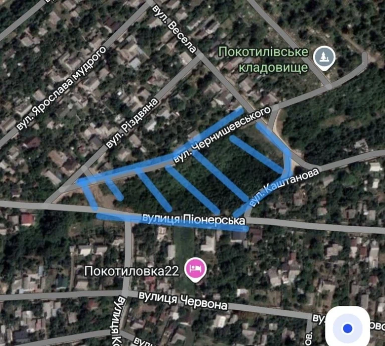 113 соток у Покотилівці під інвестицію