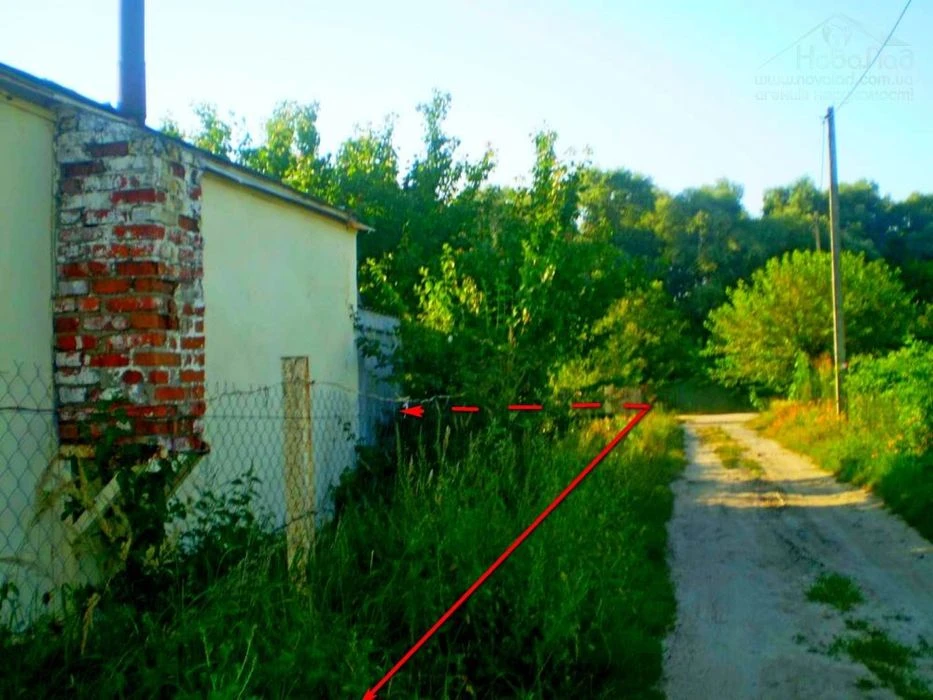 TO Земельна ділянка з будиночком та садом на березі Десни
