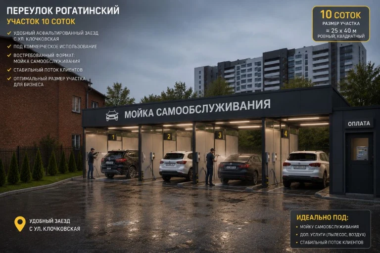 Продам приватизированный участок в ЦЕНТРЕ города