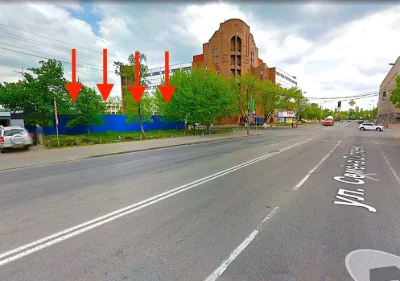 1081. Продаж кутової фасадної ділянки на перехресті під коме