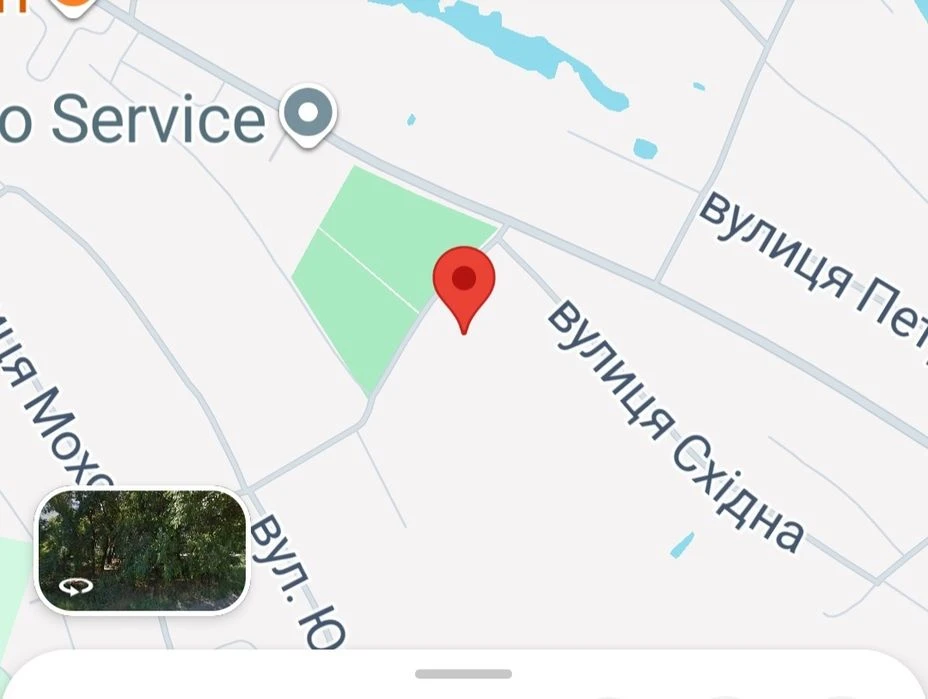 Продам участок  в Днепре,левый берег
