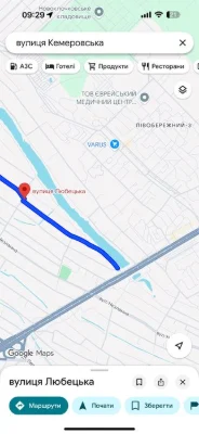 Земельна ділянка по вул.Любецька(Кемеровська)