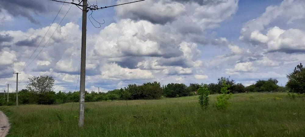 Земельна ділянка біля лісу.