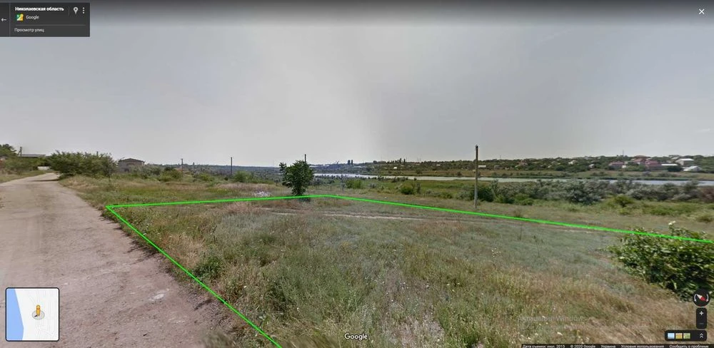 Приватизована земля 5 соток вид на ставок 600 м Миколаїв Тер