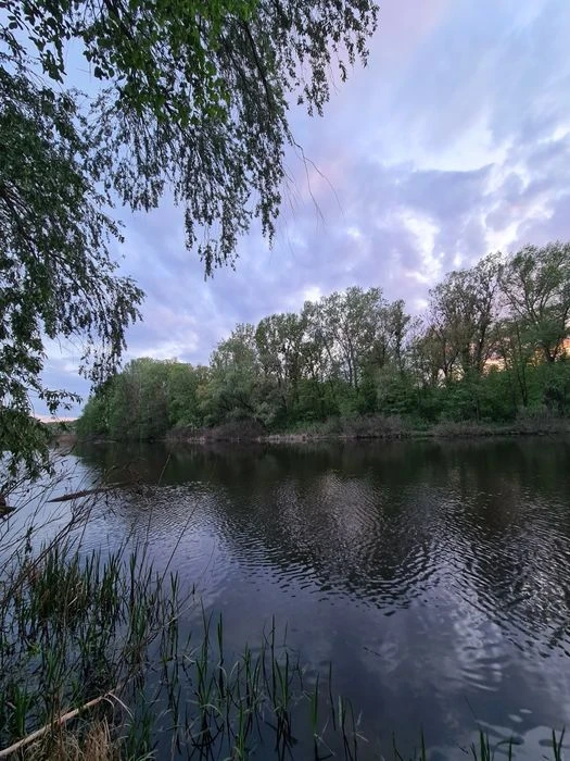 Крутий Берег, земельна ділянка поруч з річкою  під забудову.