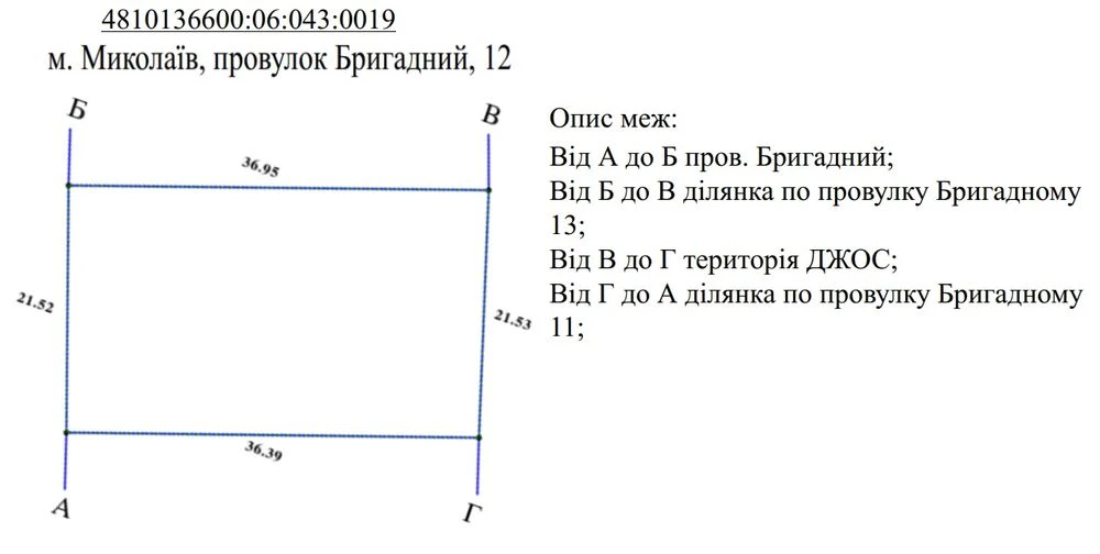 Продам приватизированный земельный участок 7.89 соток,пер. Б